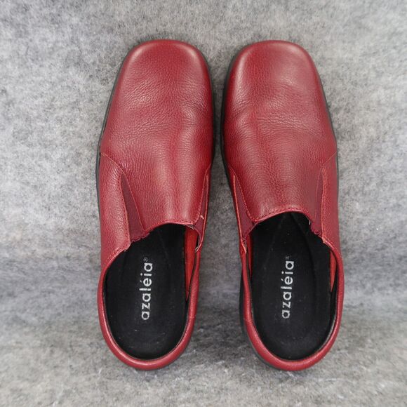 Slip On Shoes Womens 6 Mule Clog Comfort Leather Azaleia Classic Leather Walking - Picture 5 of 16
